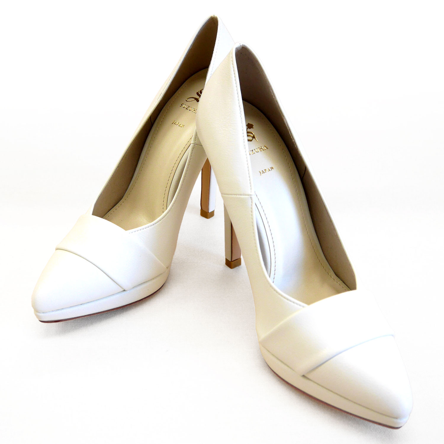 ポインテッドトゥアンクルストラップパンプス13cmヒール